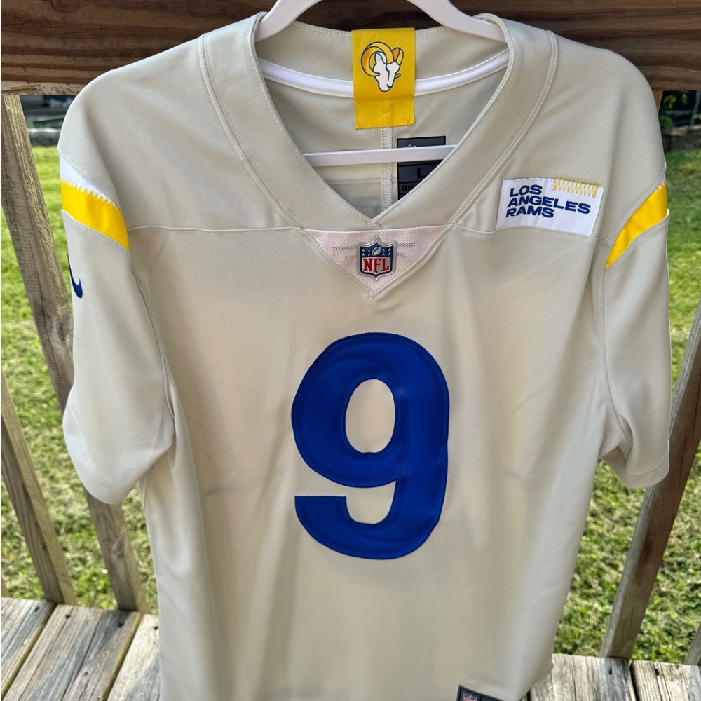Los Angeles Rams NFL Jersey with Blue Number